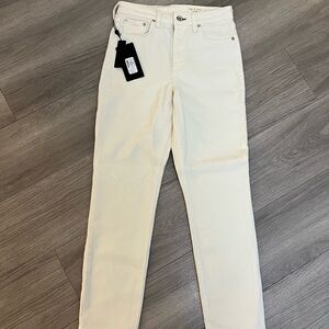 rag & bone nina high rise ankle cigarette jeans